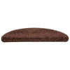 VidaXL Stufenmatten 30 Stk. 56x17x3 cm braun halbrund