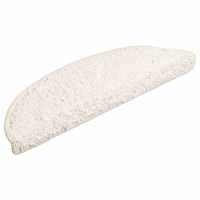 Vidaxx Stufenmatten 30 St. 56x17x3 cm weiß halbrund