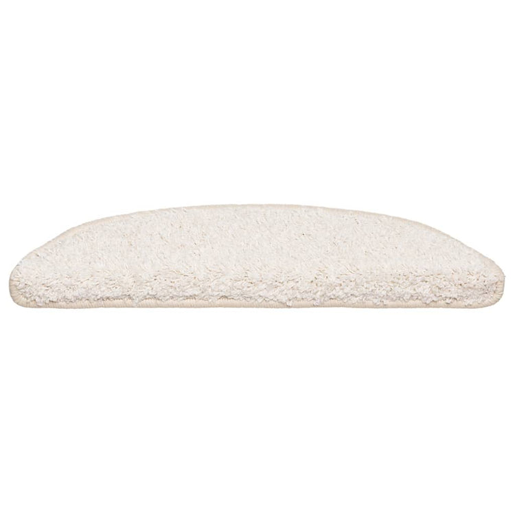 Vidaxx Stufenmatten 30 St. 56x17x3 cm weiß halbrund