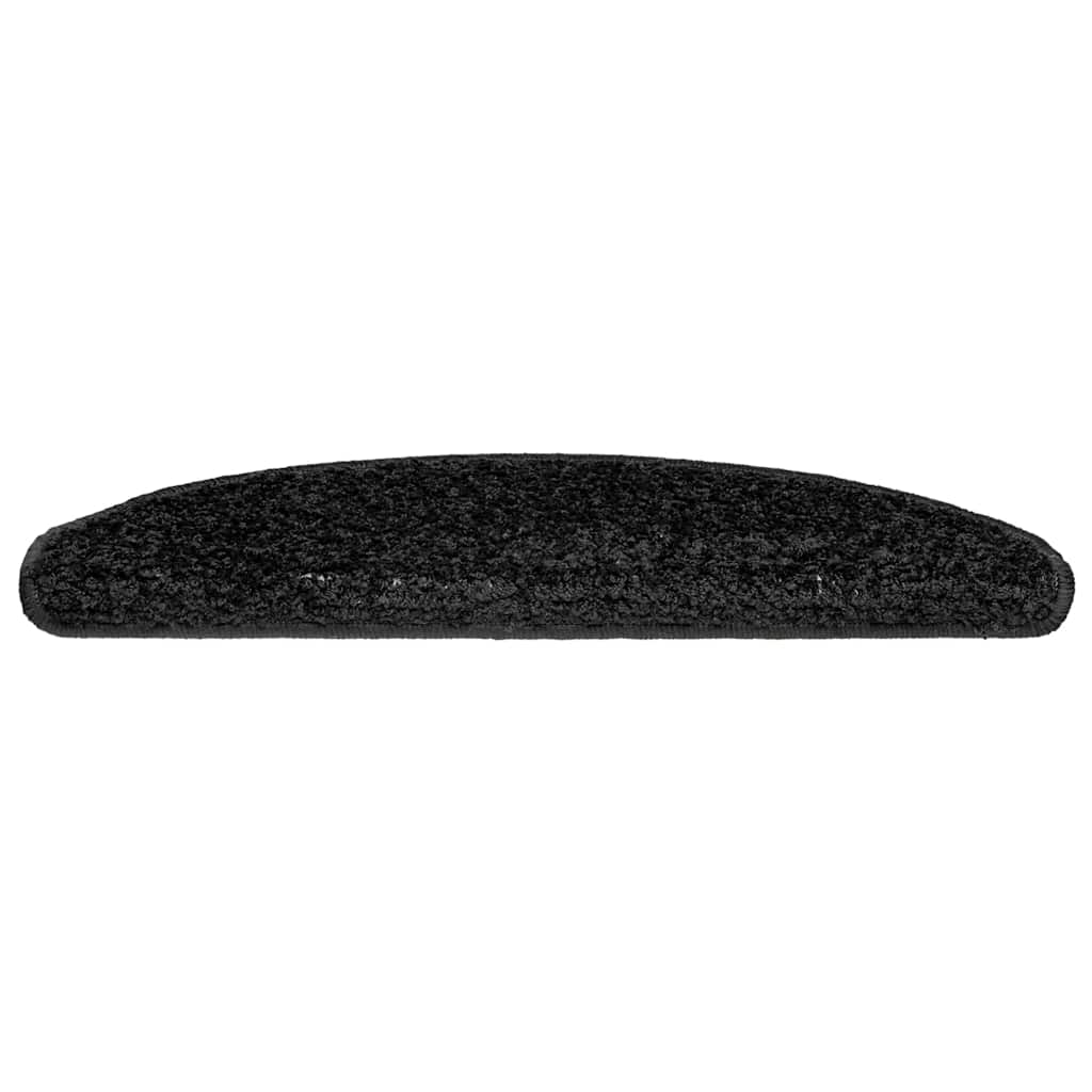 Vidaxx Stufenmatten 30 St. 65x21x4 cm schwarz halbrund groß