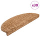 Vidaxx Stufenmatten 30 St. 65x21x4 cm beige halbrund groß