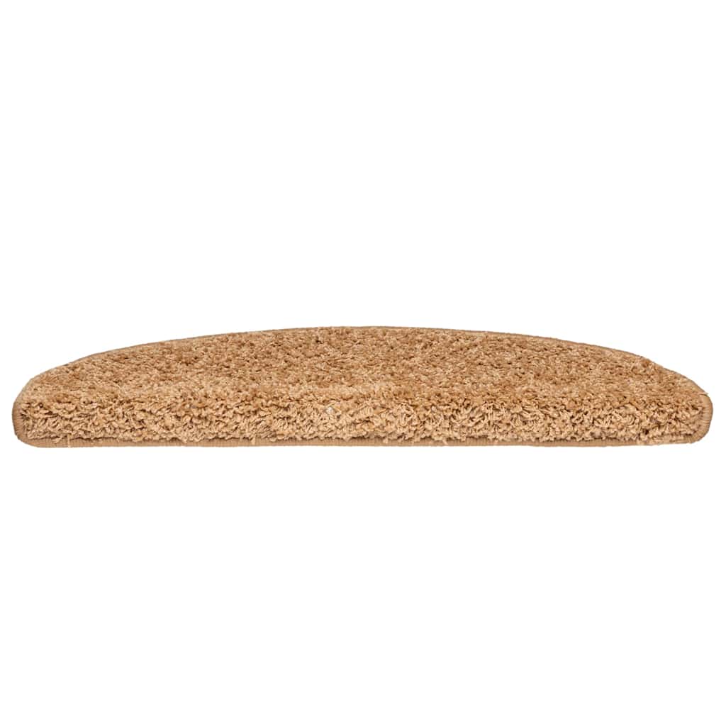Vidaxx Stufenmatten 30 St. 65x21x4 cm beige halbrund groß