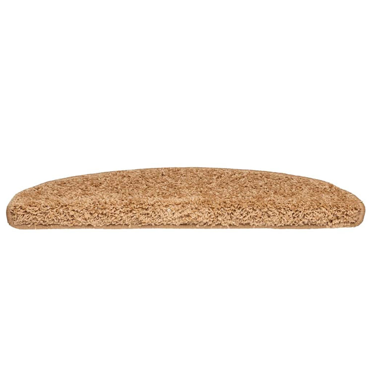 Vidaxx Stufenmatten 30 St. 65x21x4 cm beige halbrund groß
