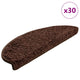 Vidaxx Stufenmatten 30 St. 65x21x4 cm braun halbrund groß