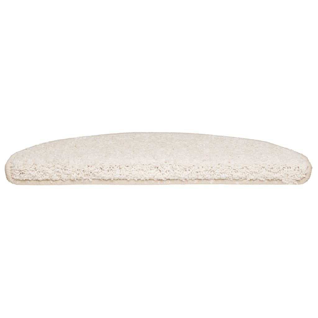 Vidaxx Stufenmatten 30 Stück 65x21x4 cm weiß halbrund groß