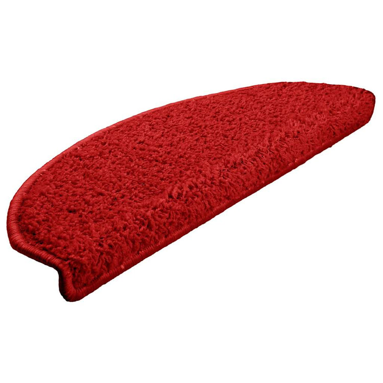 Vidaxx Stufenmatten 30 St. 65x21x4 cm rot halbrund groß