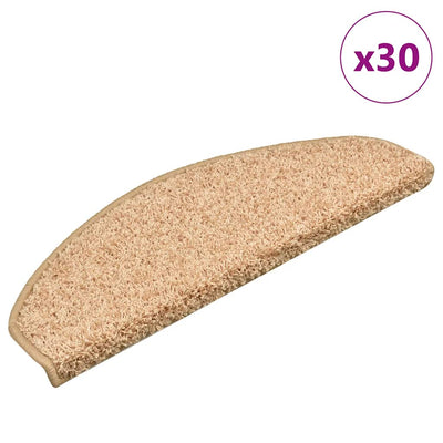 Vidaxx Stufenmatten 30 St. 65x21x4 cm gold halbrund groß