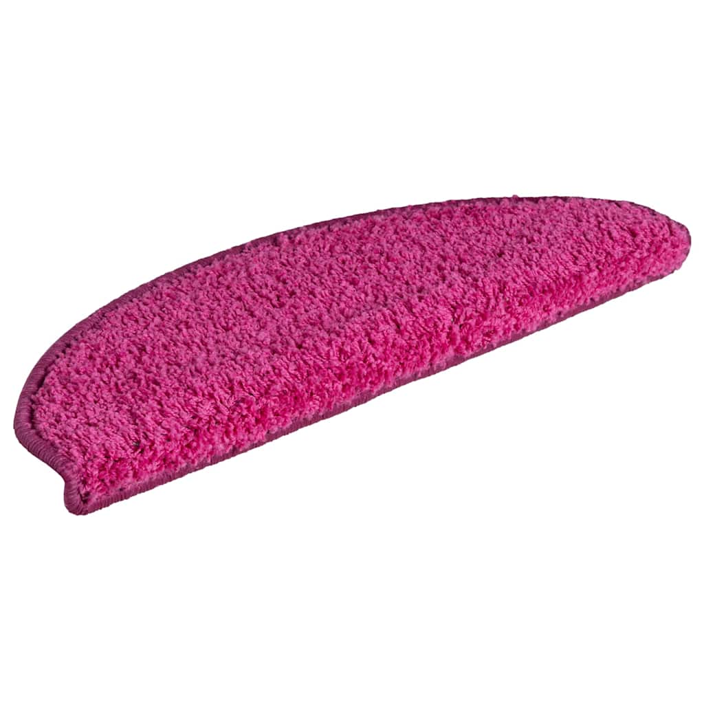 Vidaxx Stufenmatten 30 Stück 65x21x4 cm rosa halbrund groß