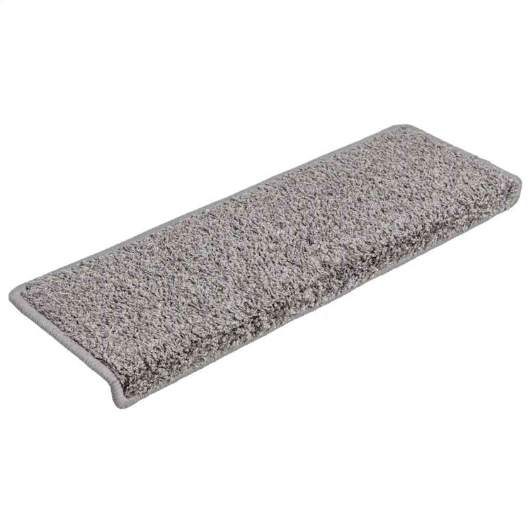 Vidaxx Stufenmatten 30 Stück 65x21x4 cm grau rechteckiger Rand