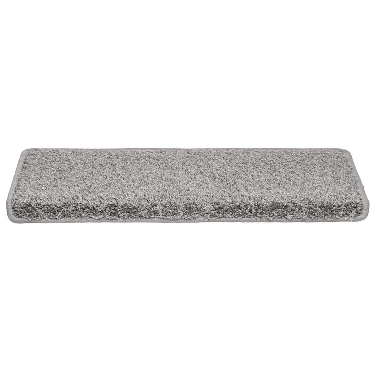 Vidaxx Stufenmatten 30 Stück 65x21x4 cm grau rechteckiger Rand