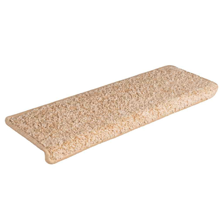 VidaXL Stufenmatten 30 Stück 65x21x4 cm Gold rechteckiger Rand
