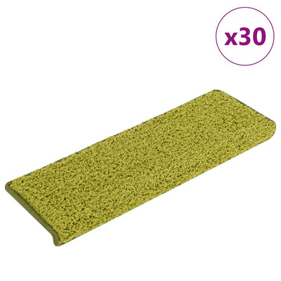 Vidaxx Stufenmatten 30 St. 65x21x4 cm grün rechteckiger Rand