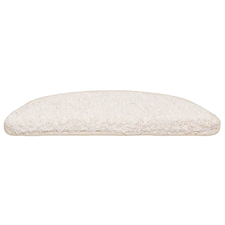 Vidaxx Stufenmatten 20 St. 56x17x3 cm weiß halbrund