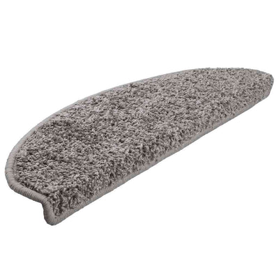Vidaxx Stufenmatten 20 St. 65x21x4 cm grau halbrund groß