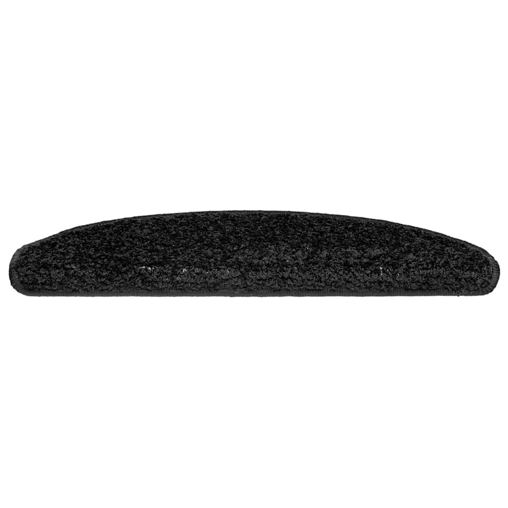 Vidaxx Stufenmatten 20 St. 65x21x4 cm schwarz halbrund groß