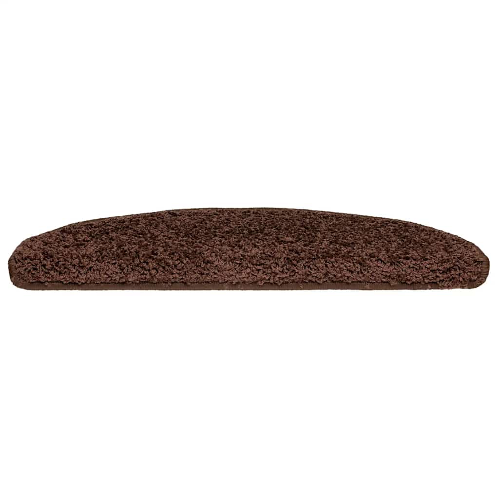 VidaXL Stufenmatten 20 Stk. 65x21x4 cm braun halbrund groß