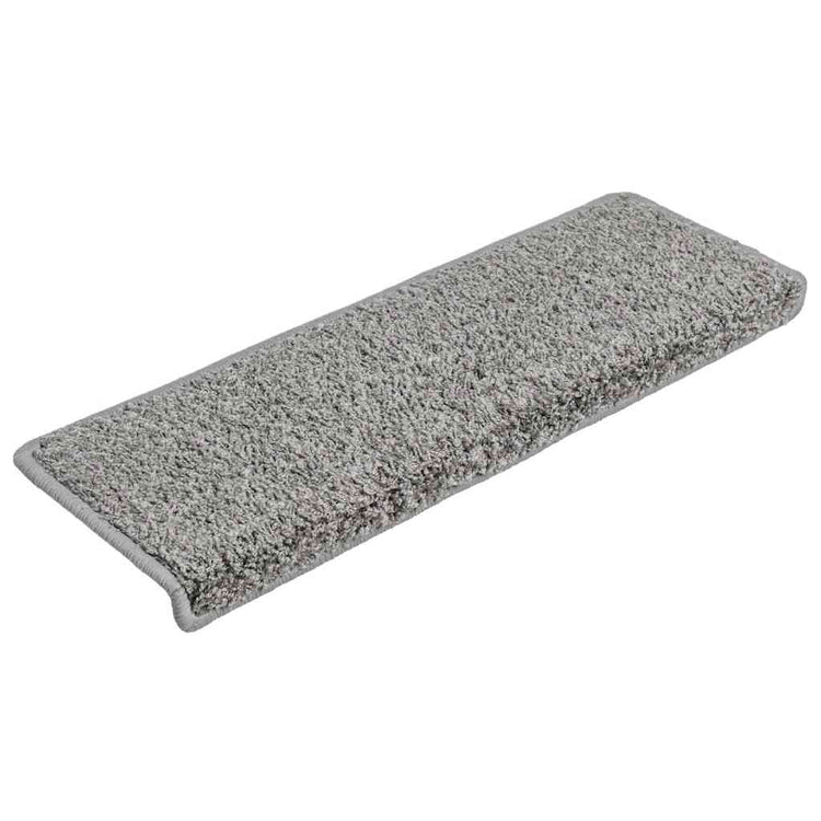 Vidaxx Stufenmatten 20 Stück 65x21x4 cm grau rechteckiger Rand
