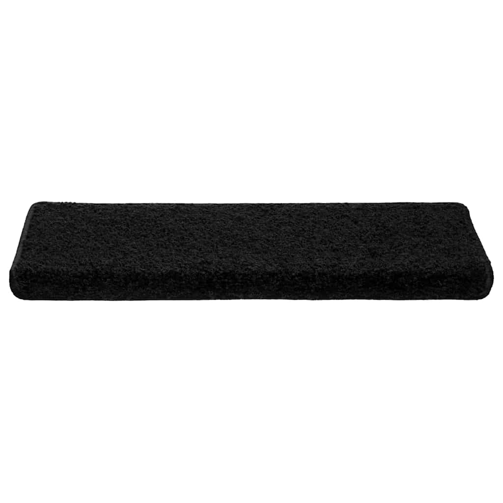 Vidaxx Stufenmatten 20 Stück 65x21x4 cm schwarz rechteckiger Rand