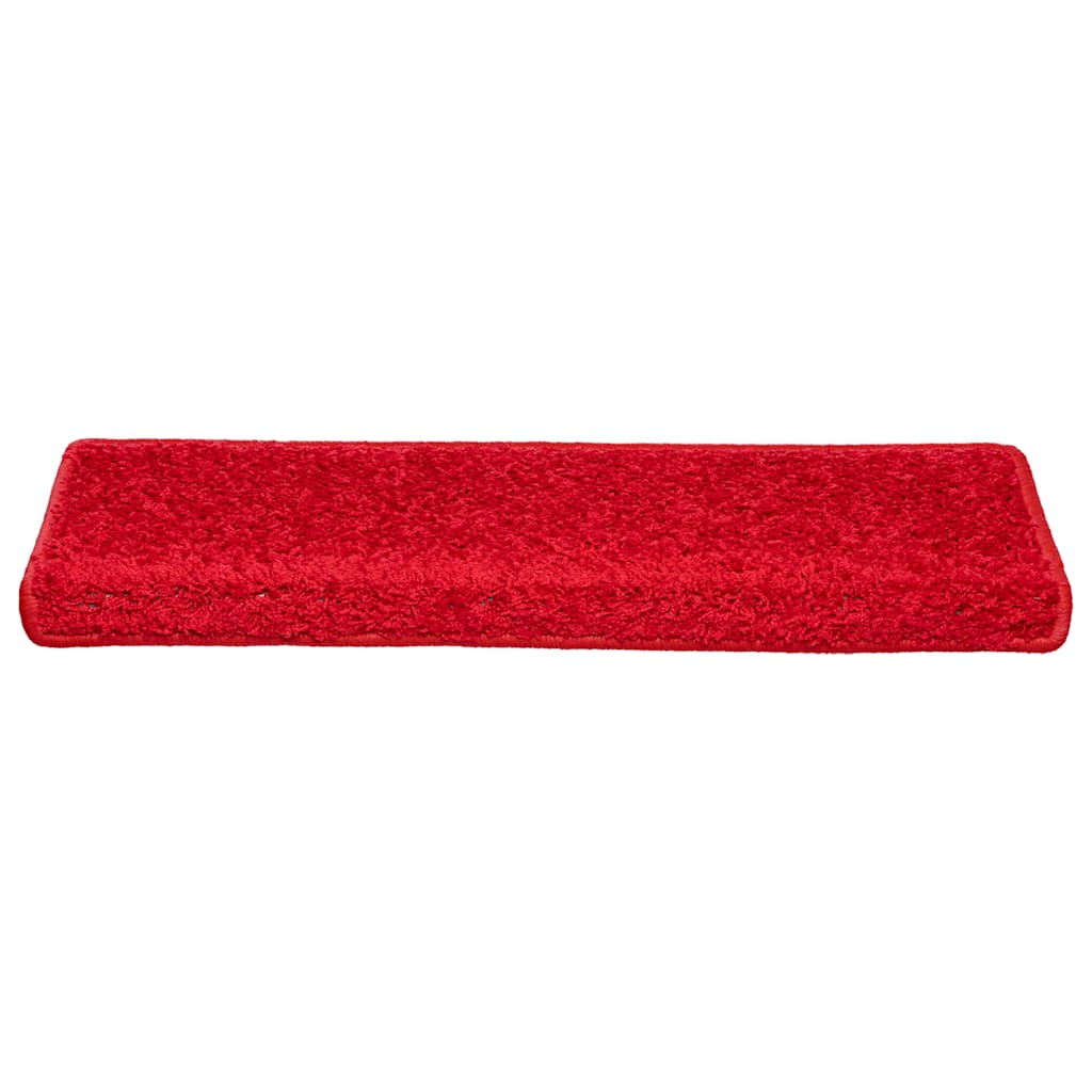 Vidaxx Stufenmatten 20 St. 65x21x4 cm rot rechteckiger Rand