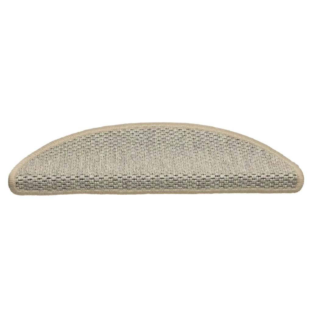 VidaXL Stufenmatten selbstklebend Sisaloptik 30 Stk. 56x17x3 cm Hellgrün