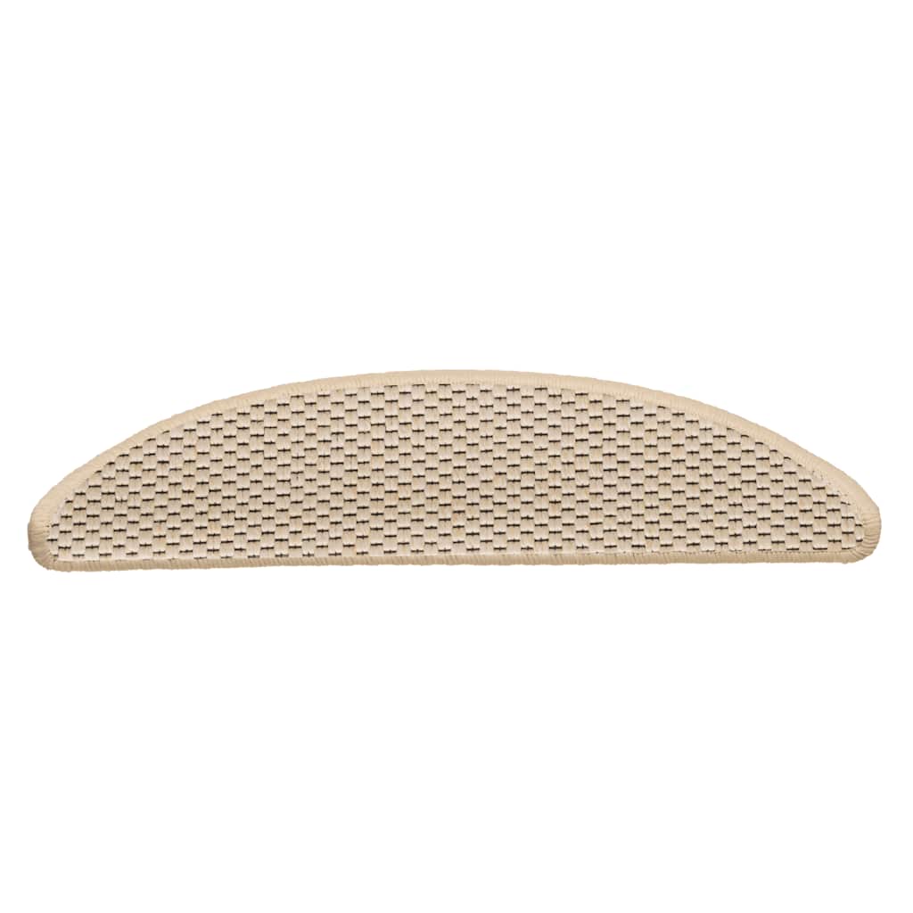 VidaXL Stufenmatten selbstklebend Sisaloptik 30 Stk. 56x17x3 cm Berber
