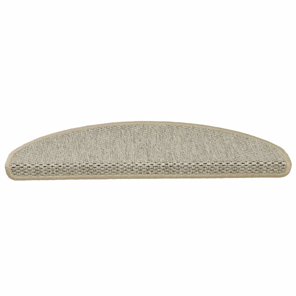 Vidaxx Stufenmatten selbstklebend Sisaloptik 30 Stk 65x21x4 cm Hellgrün