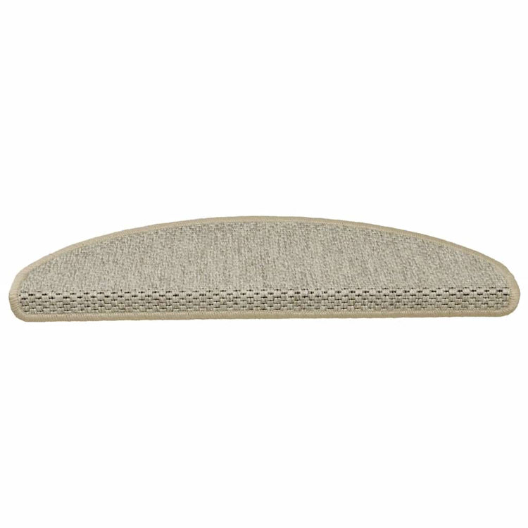 Vidaxx Stufenmatten selbstklebend Sisaloptik 30 Stk 65x21x4 cm Hellgrün