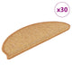 VidaXL Stufenmatten selbstklebend Sisaloptik 30 Stk 65x21x4 cm Sisal