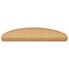 VidaXL Stufenmatten selbstklebend Sisaloptik 30 Stk 65x21x4 cm Sisal