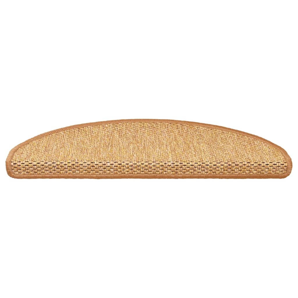 VidaXL Stufenmatten selbstklebend Sisaloptik 30 Stk 65x21x4 cm Sisal