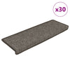 VidaXL Stufenmatten selbstklebend Sisaloptik 30 Stk. 65x21x4 cm Grau Beige