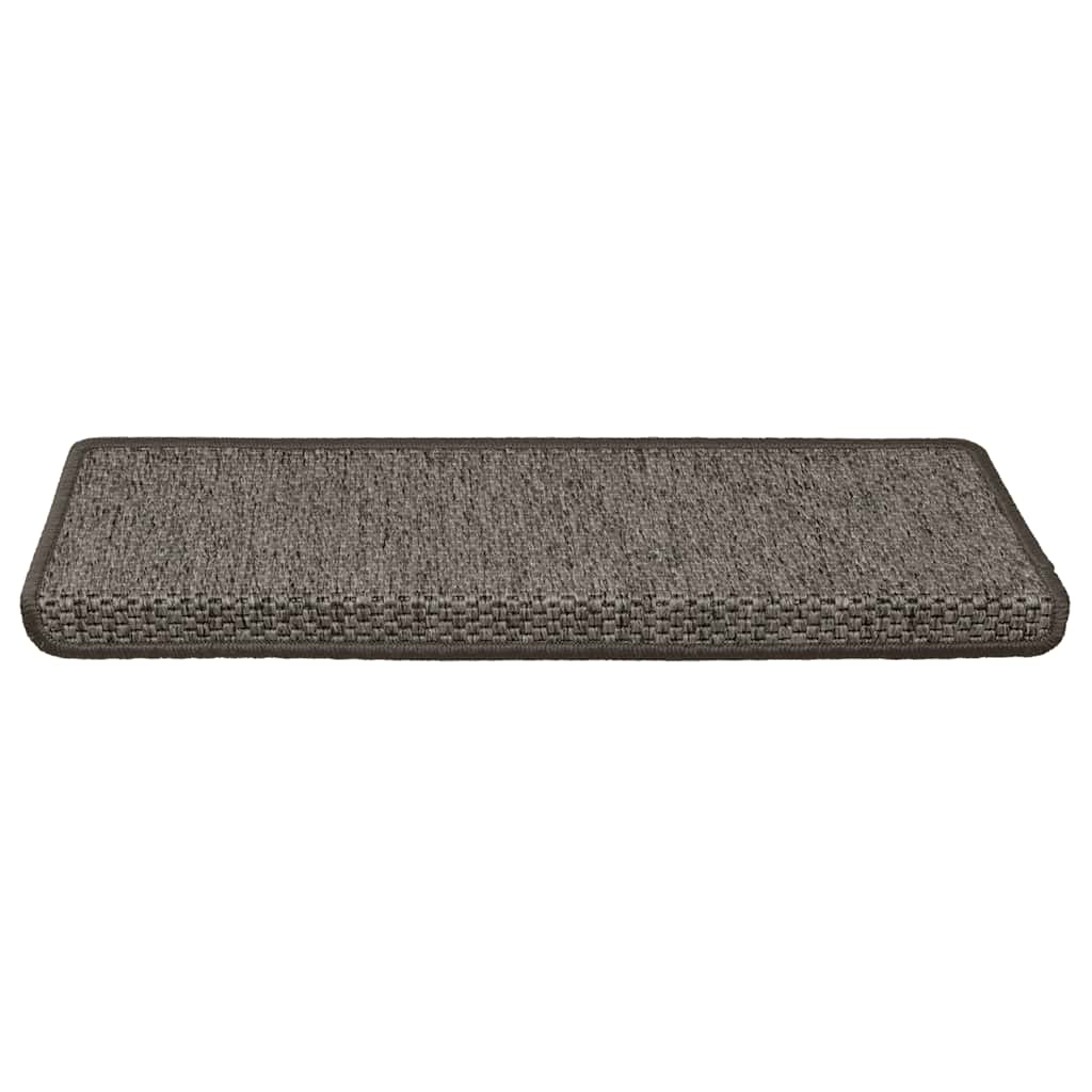VidaXL Stufenmatten selbstklebend Sisaloptik 30 Stk. 65x21x4 cm Grau Beige