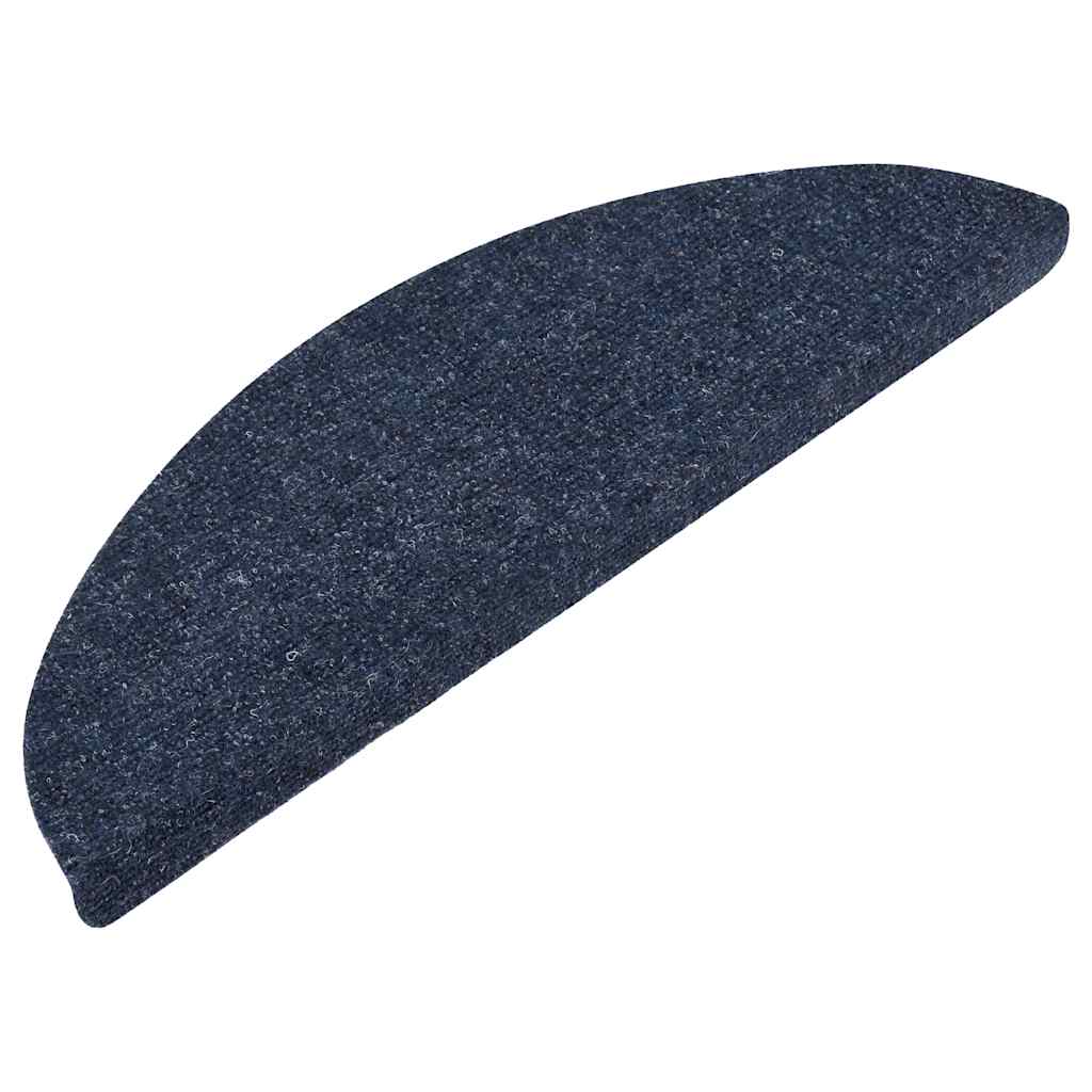 VidaXL Stufenmatten selbstklebend 30 Stück 56x17x3 cm blau
