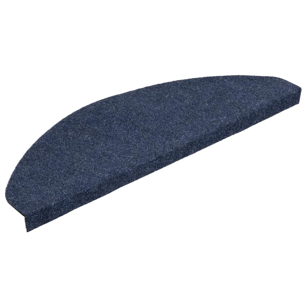 VidaXL Stufenmatten selbstklebend 30 Stück 65x22,5x3,5 cm blau