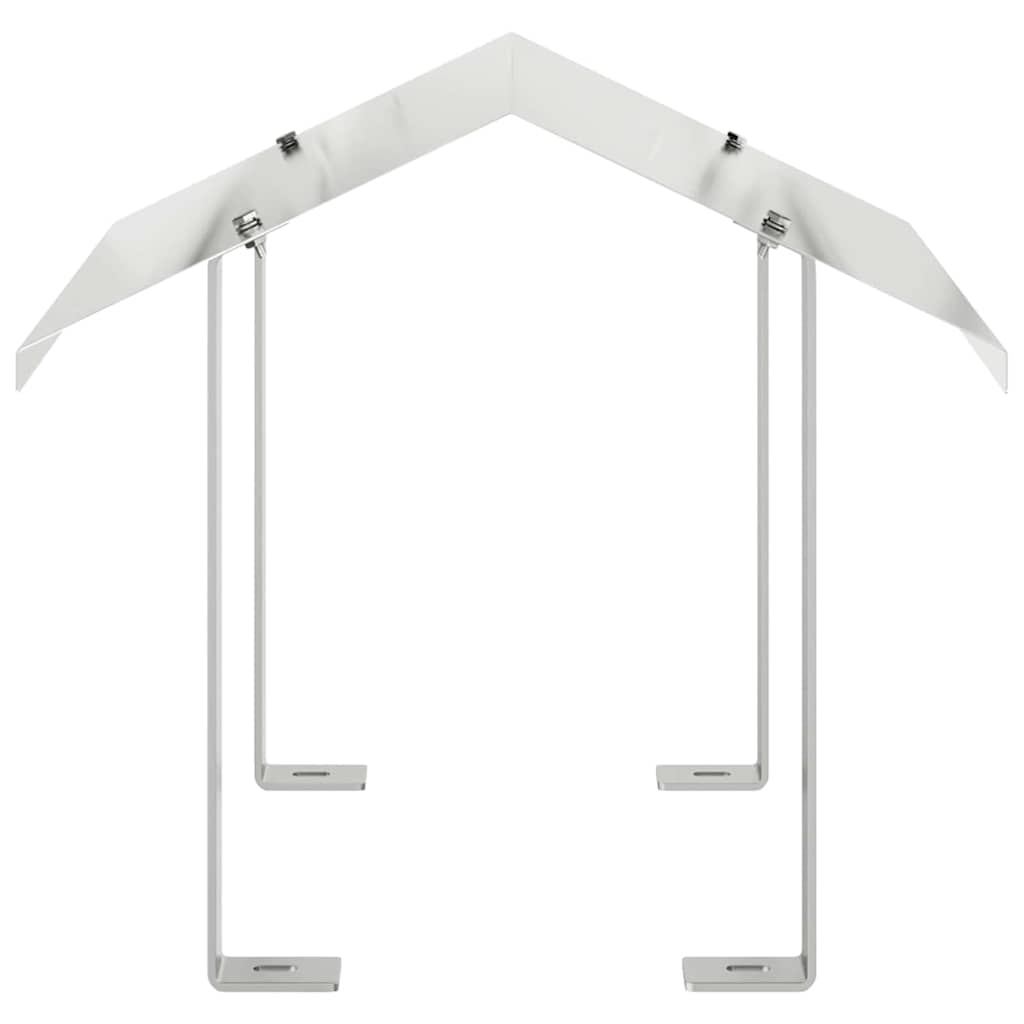 Vidaxx Rauchhaube Silber 40 x 40 x 37,5 cm Edelstahl