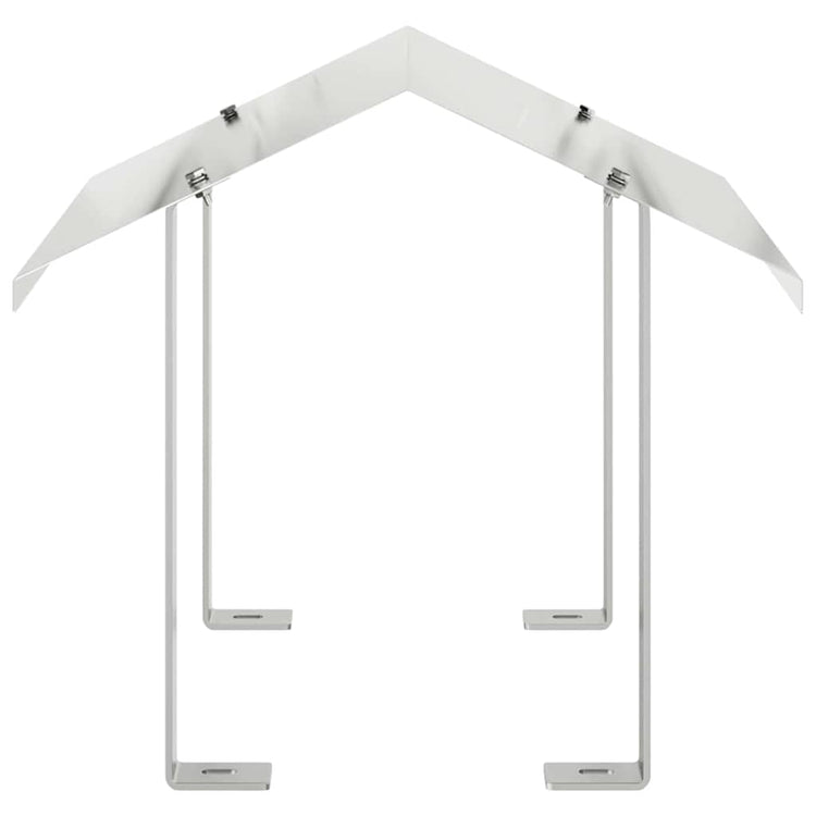 Vidaxx Rauchhaube Silber 40 x 40 x 37,5 cm Edelstahl
