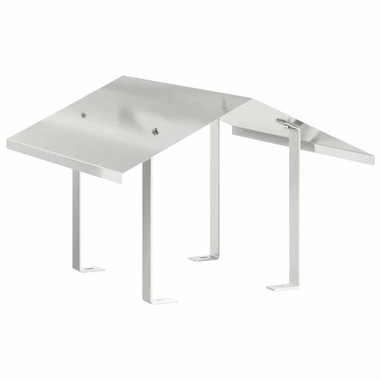 Vidaxx Rauchhaube Silber 50 x 50 x 37 cm Edelstahl