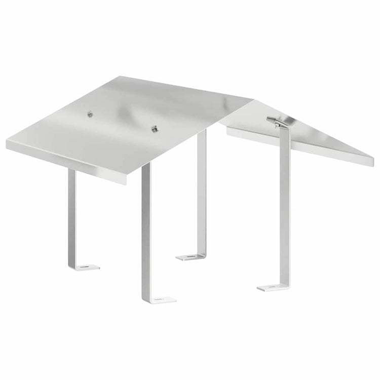Vidaxx Rauchhaube Silber 50 x 60 x 37 cm Edelstahl