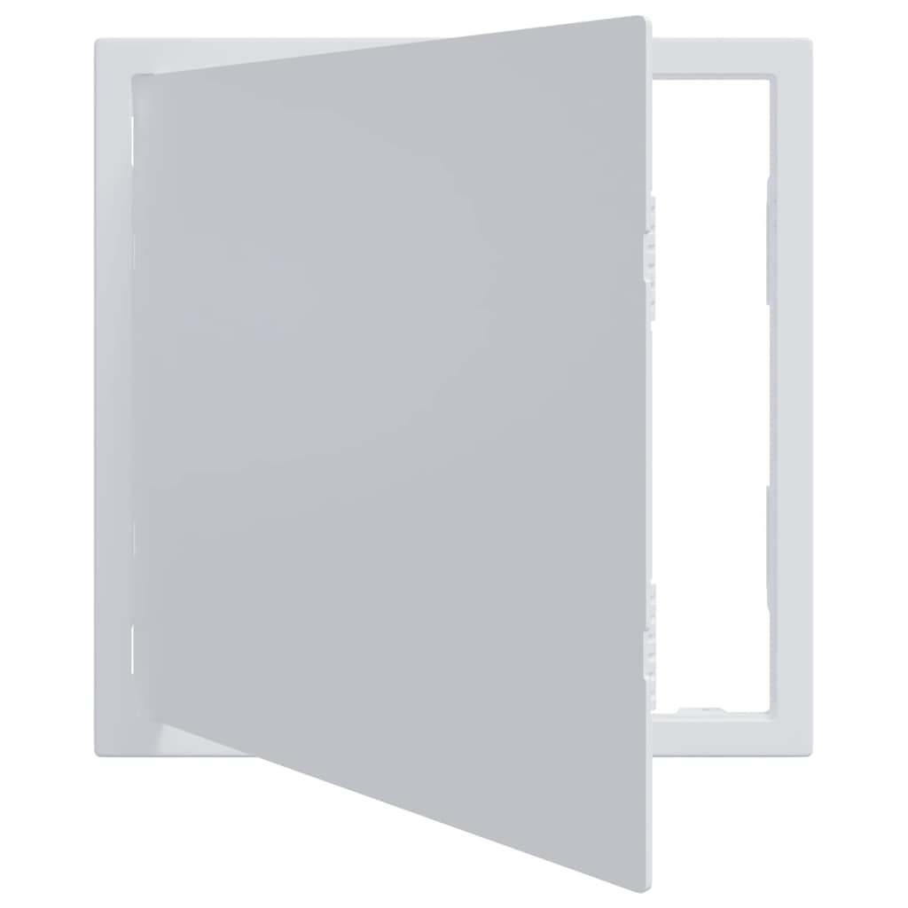 Vidaxx Zugangsplatten weiß 40 x 40 cm ABS-Kunststoff