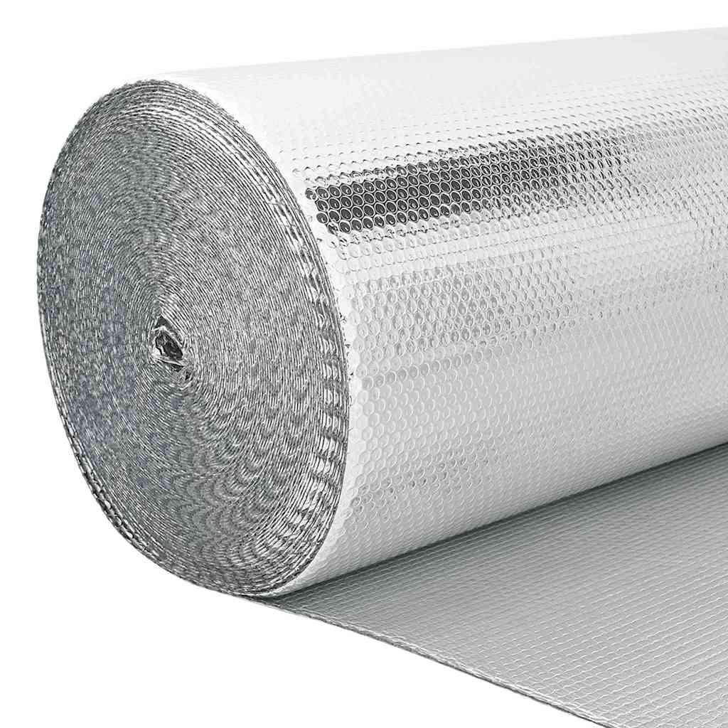 Vidaxx Heizkörperfolie Silber 30 x 0,6 m Polyethylen