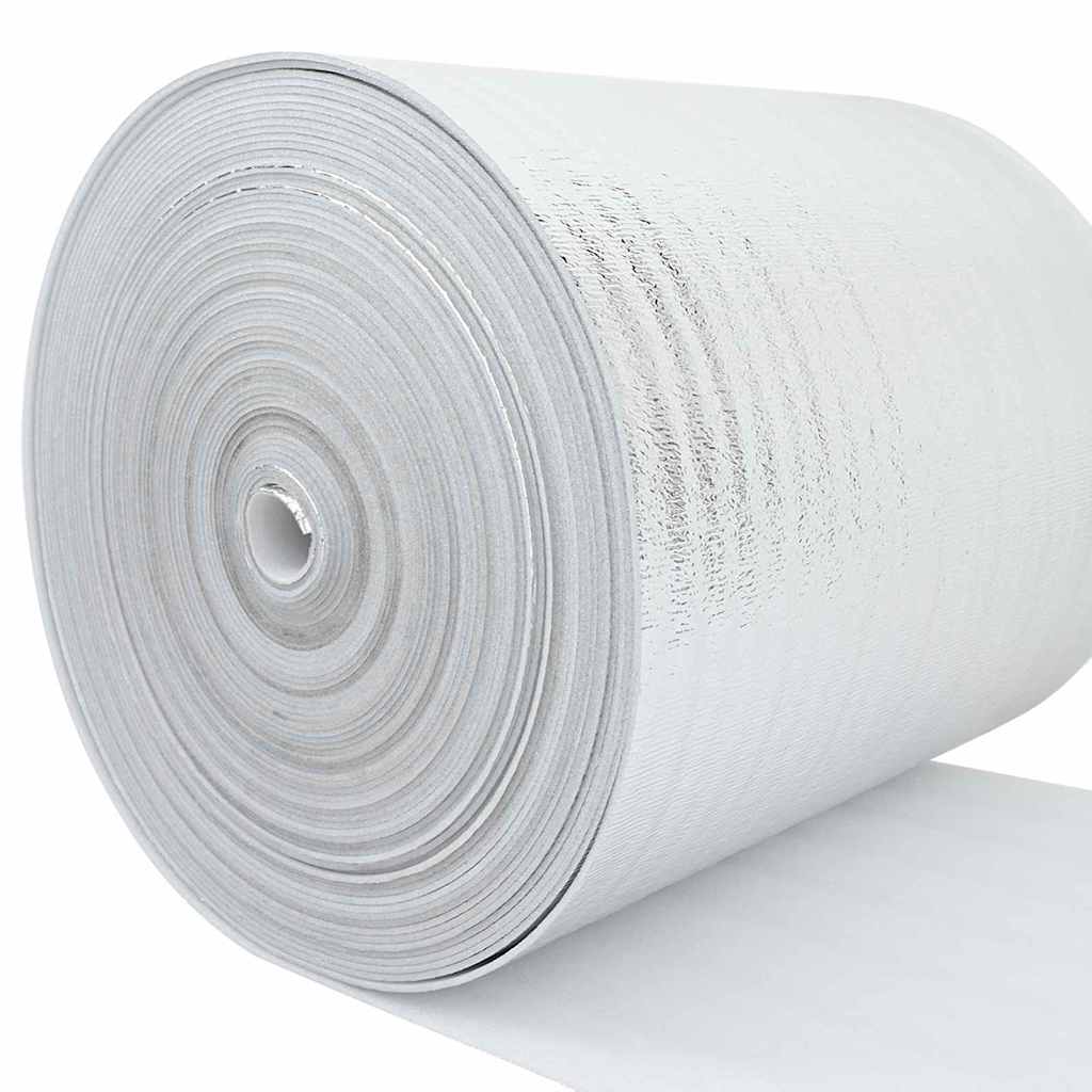Vidaxx Heizkörperfolie Silber 10 x 0,5 m Polyethylen