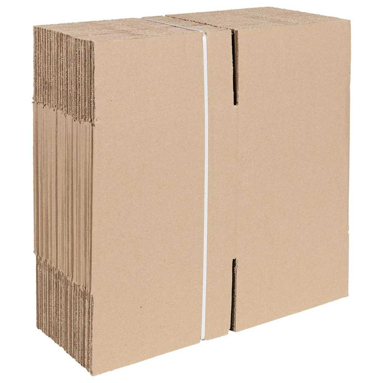 Vidaxx Faltbox mit Aufbewahrung 50 Stück Natur 20 x 20 x 20 cm Karton