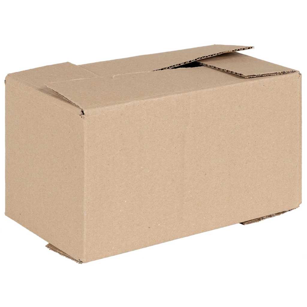 Vidaxx Faltschachtel mit Aufbewahrung 50 Stück Natur 24 x 13 x 13 cm Karton