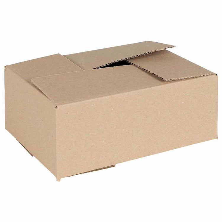 Vidaxx Faltbox mit Aufbewahrung 50 Stück Natur 25 x 17,5 x 10 cm Karton