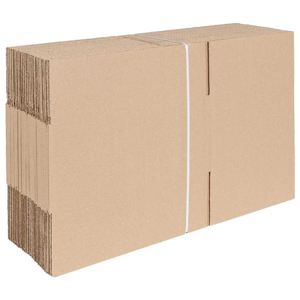 Vidaxx Faltschachtel mit Aufbewahrung 50 Stück Natur 30 x 21,5 x 14 cm Karton