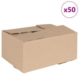 Vidaxx Faltschachtel mit Aufbewahrung 50 Stück Natur 30 x 21,5 x 14 cm Karton - afbeelding 2
