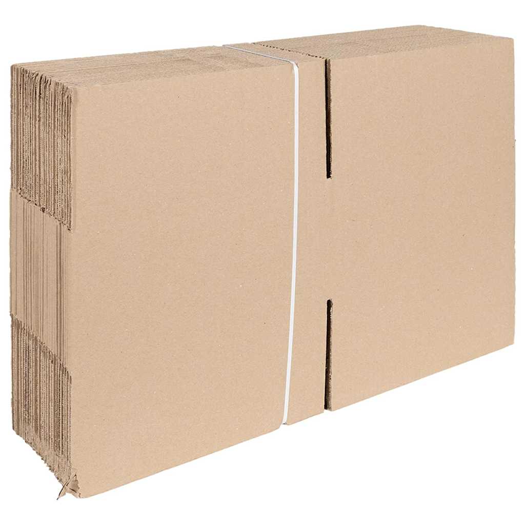Vidaxx Faltbox mit Aufbewahrung 50 Stück Natur 30 x 30 x 15 cm Karton