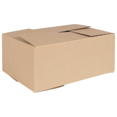 Vidaxx Faltschachtel mit Aufbewahrung 50 Stück Natur 35 x 24 x 15 cm Karton