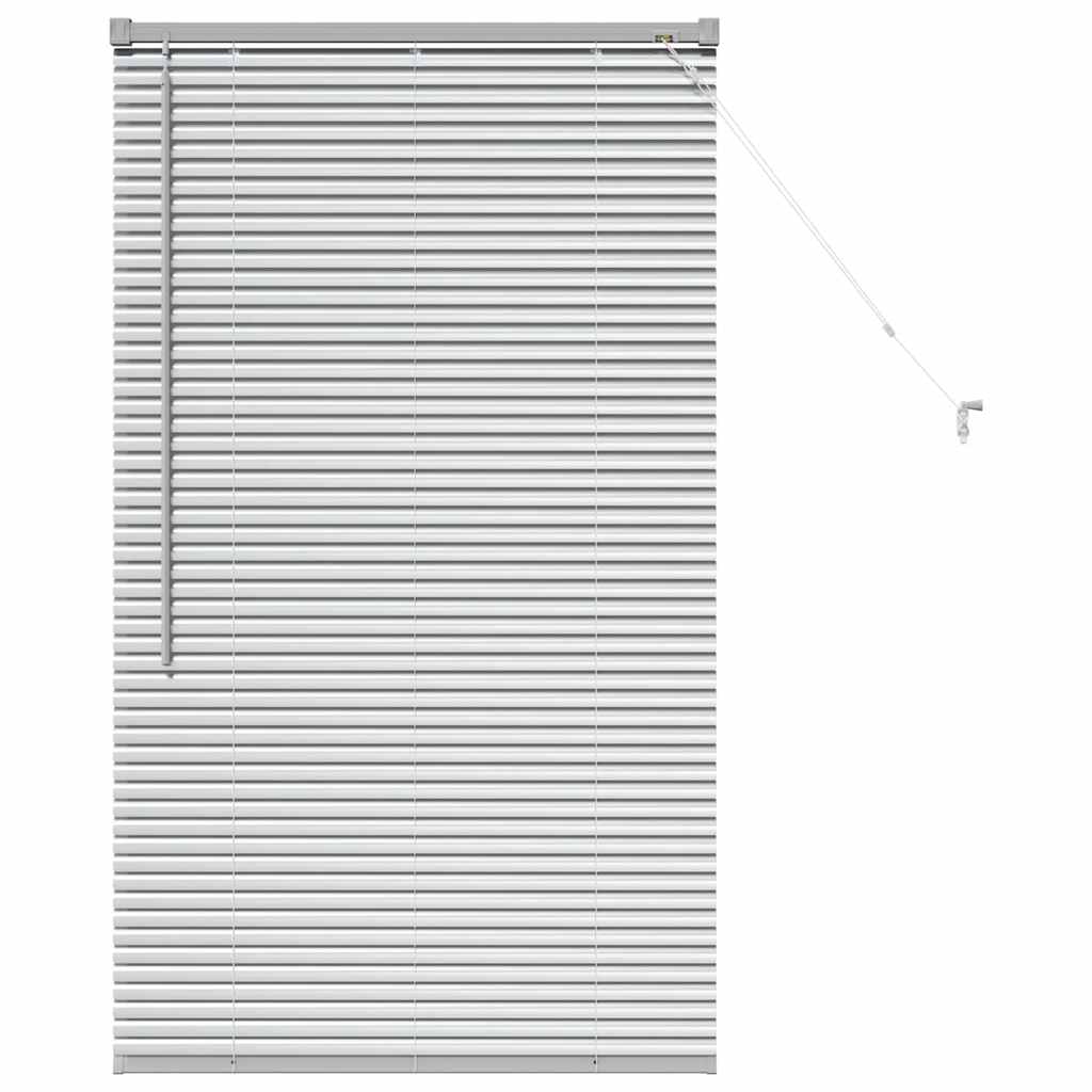 Vidaxx Jalousien Silber 130 x 70 cm Aluminium