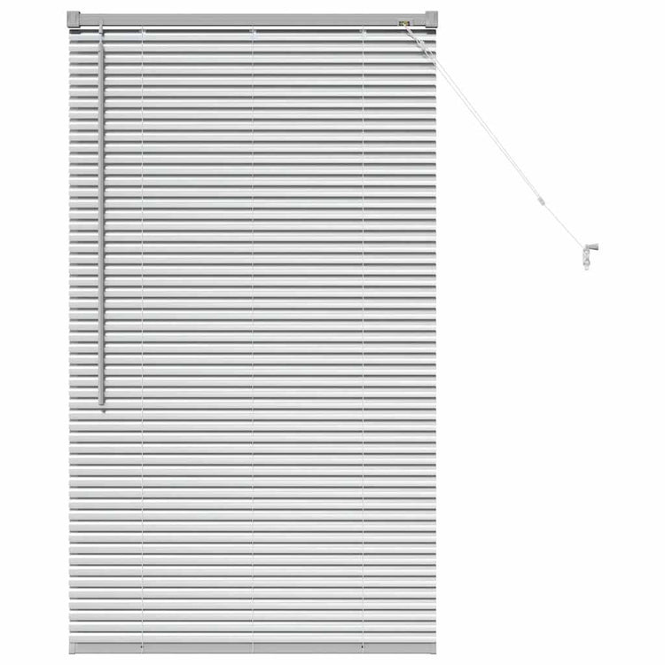 Vidaxx Jalousien Silber 130 x 75 cm Aluminium